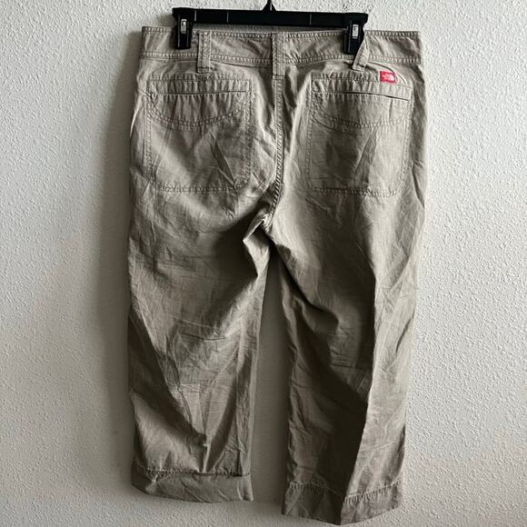The North Face Women's Almatta Cropped Capri Khaki Pants Size 12 - Picture 9 of 12